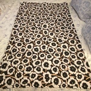 DVF Target Throw Blanket Neutral Poppy